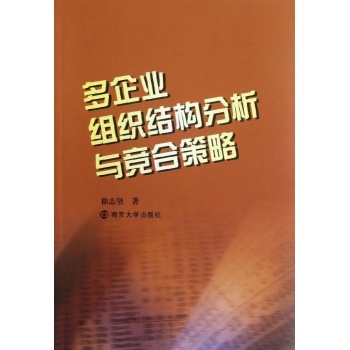 多企业组织结构分析与竞合策略