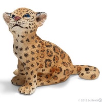 德国 思乐小美洲豹静态手绘模型玩具schleich s14622