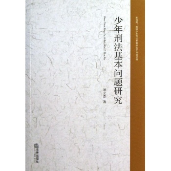 少年刑法基本问题研究